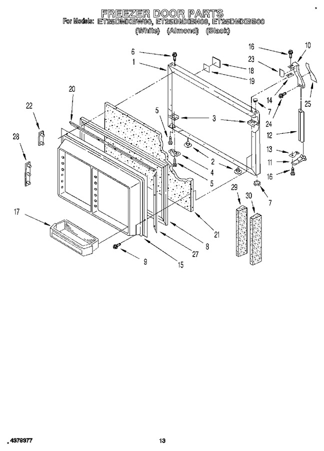 Diagram for ET25DMXBW00