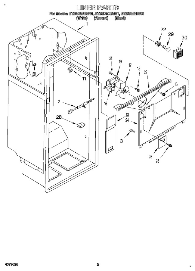 Diagram for ET25DMXBN01