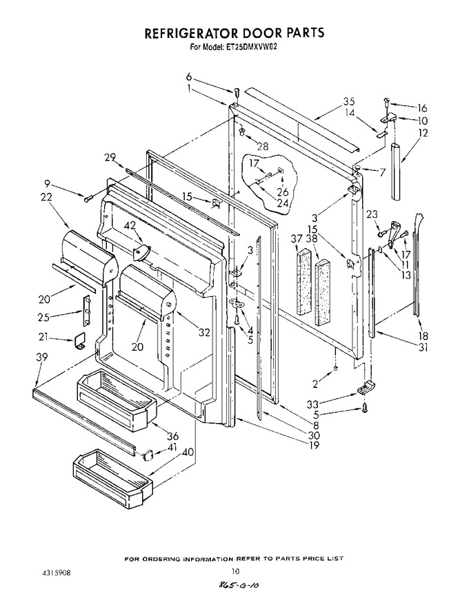 Diagram for ET25DMXVG02