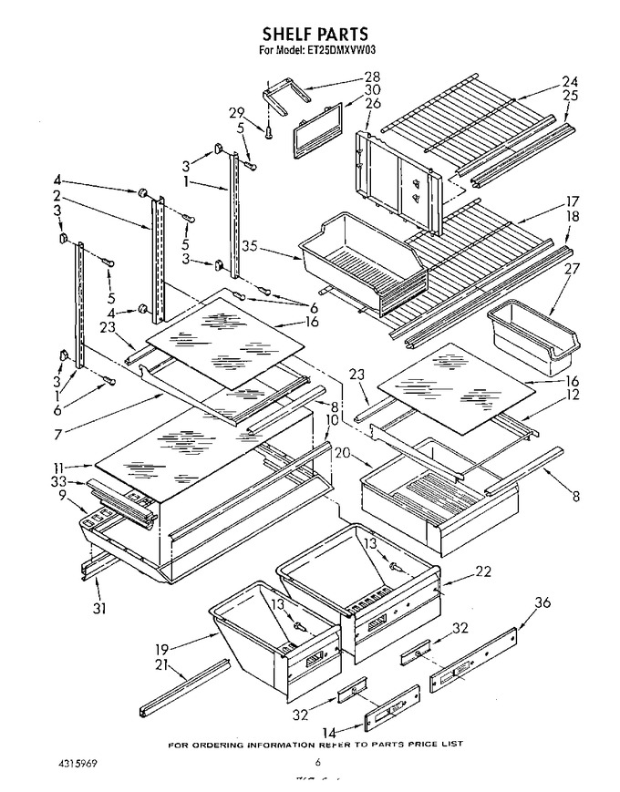 Diagram for ET25DMXVW03