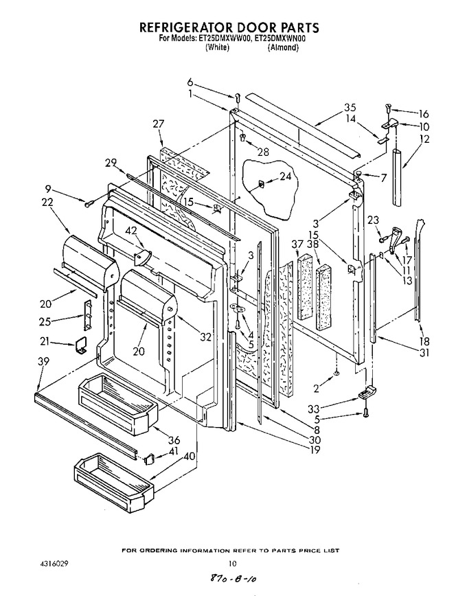 Diagram for ET25DMXWF00