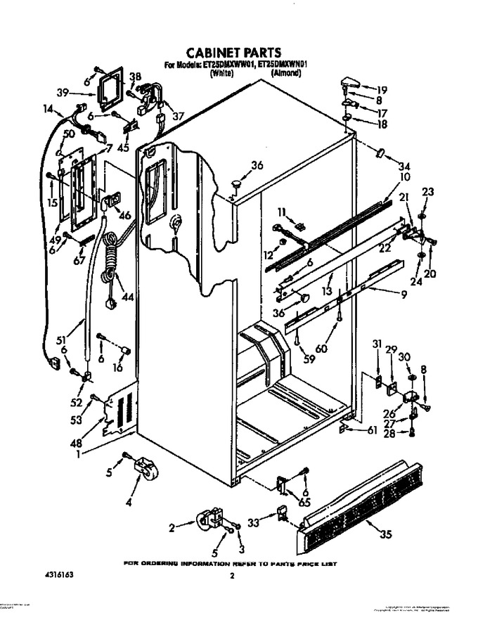 Diagram for ET25DMXWN01