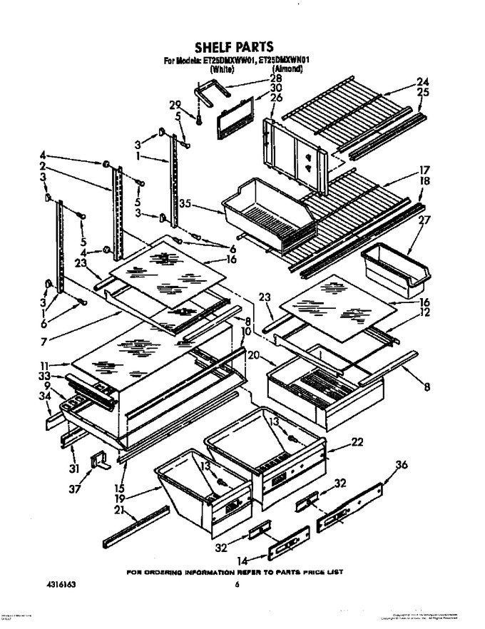 Diagram for ET25DMXWN01