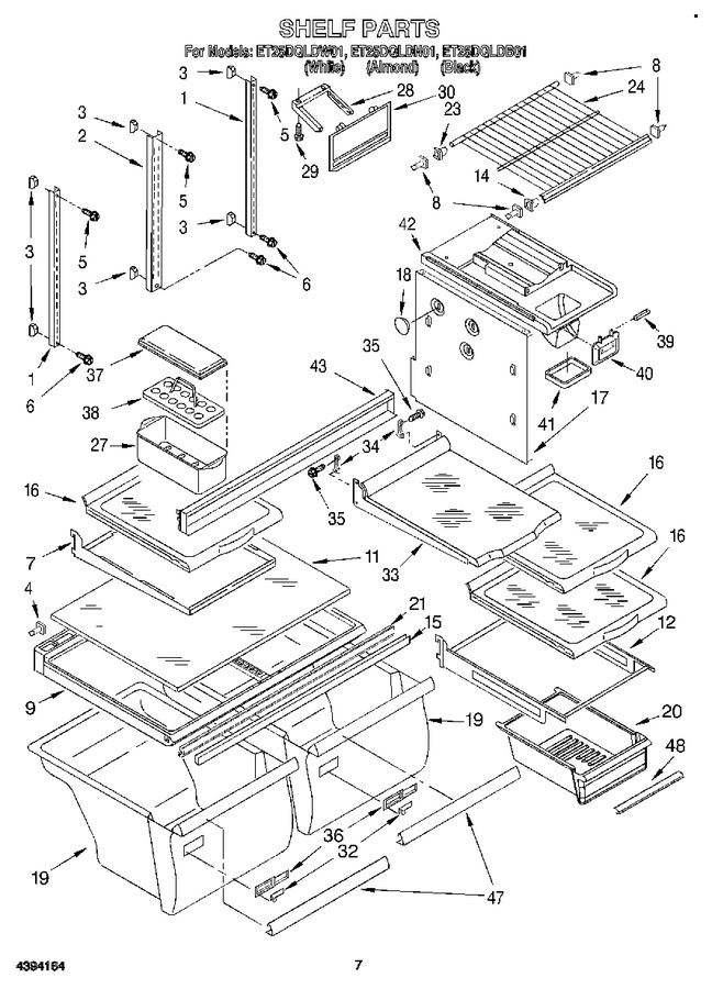 Diagram for ET25DQLDW01
