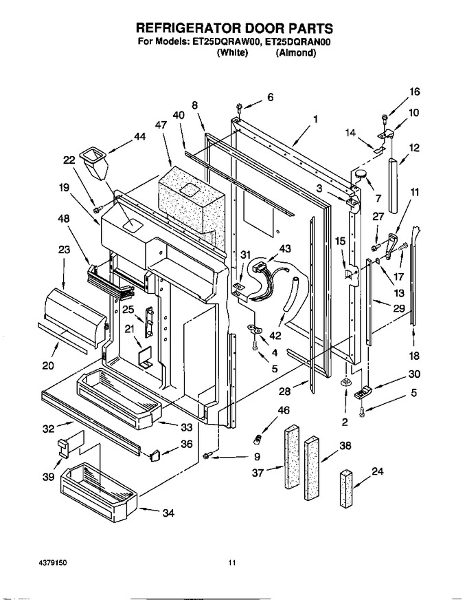 Diagram for ET25DQRAW00
