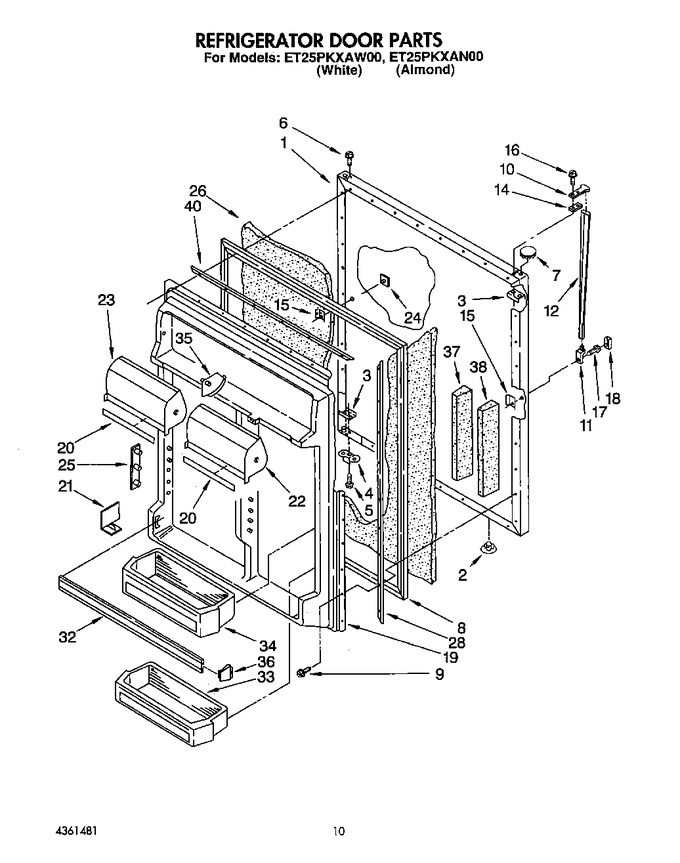 Diagram for ET25PKXAW00