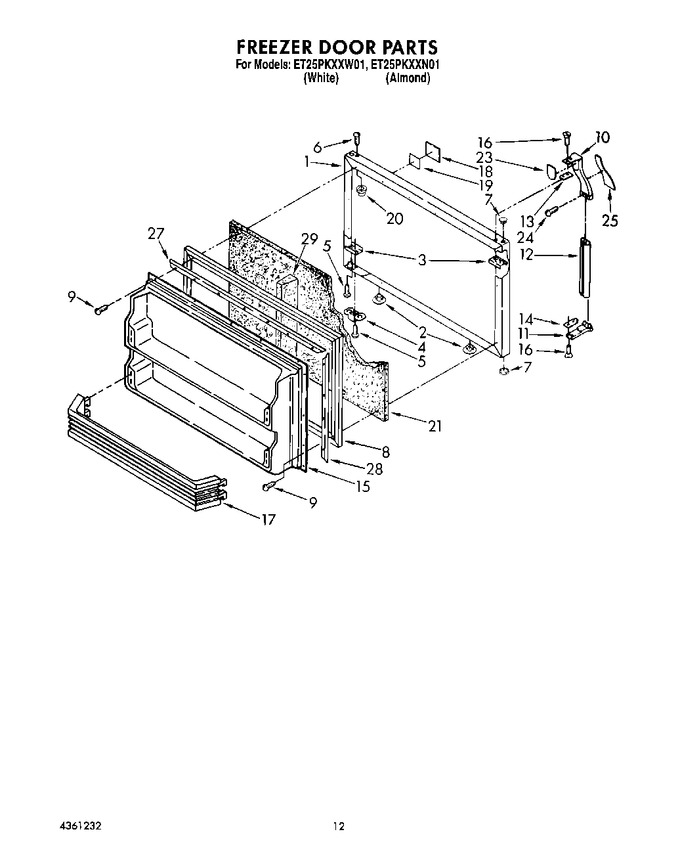Diagram for ET25PKXXW01