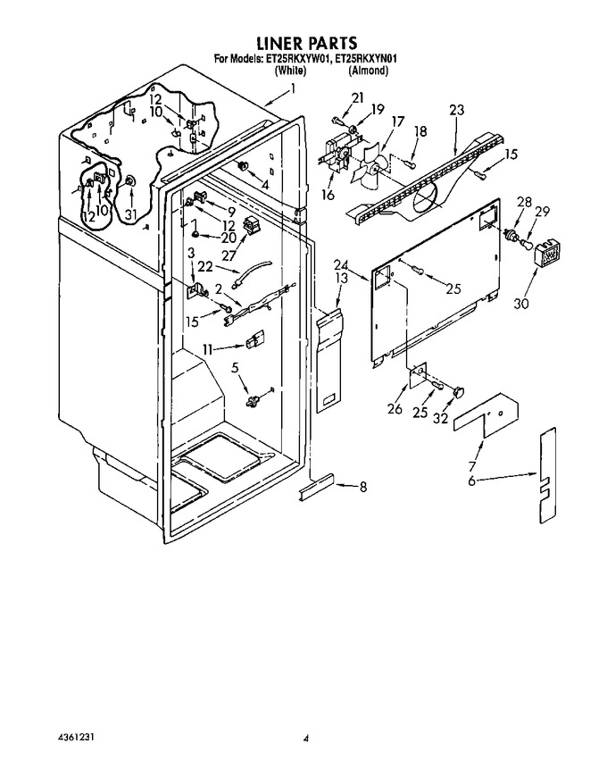 Diagram for ET25RKXYW01
