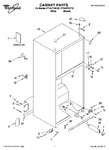 Diagram for 01 - Cabinet Parts