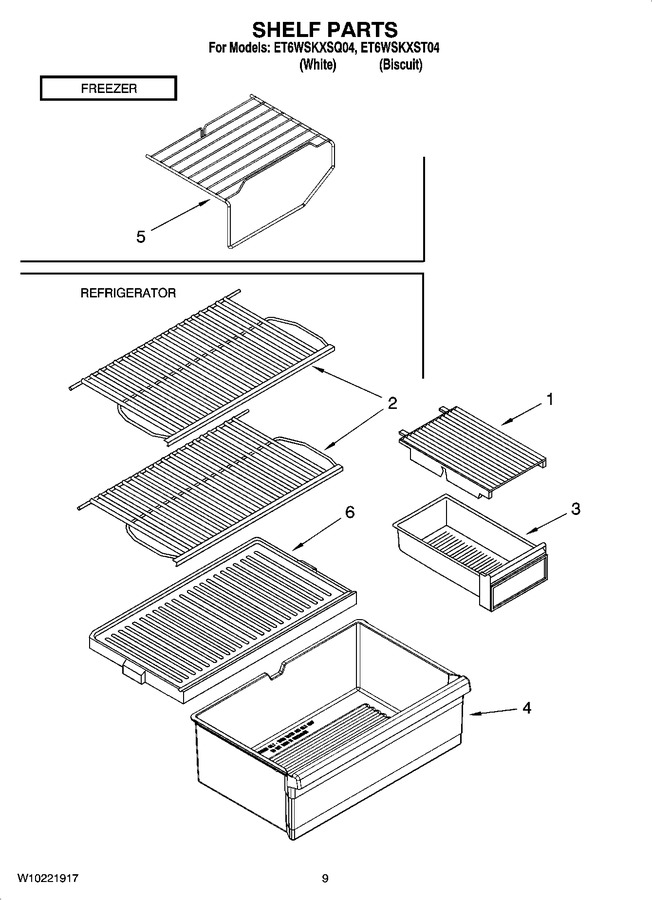 Diagram for ET6WSKXSQ04