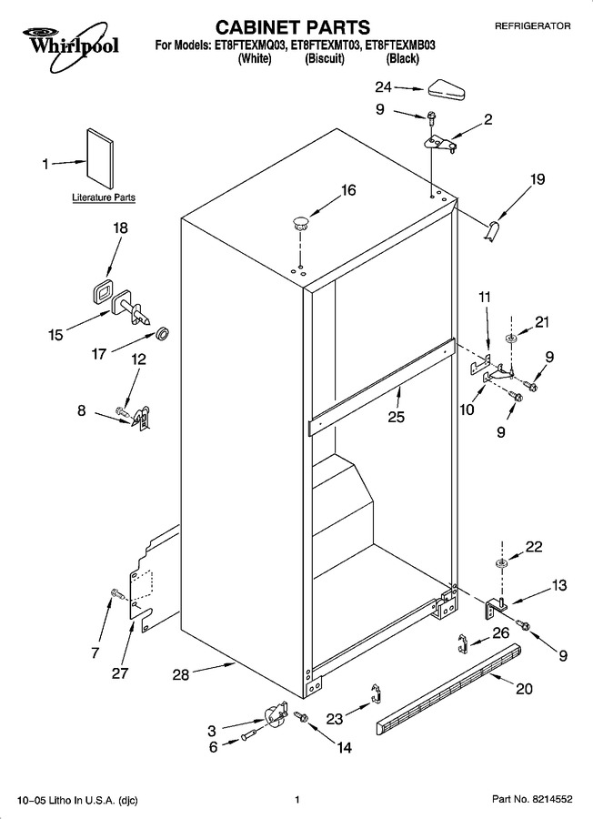 Diagram for ET8FTEXMT03