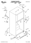 Diagram for 01 - Cabinet Parts
