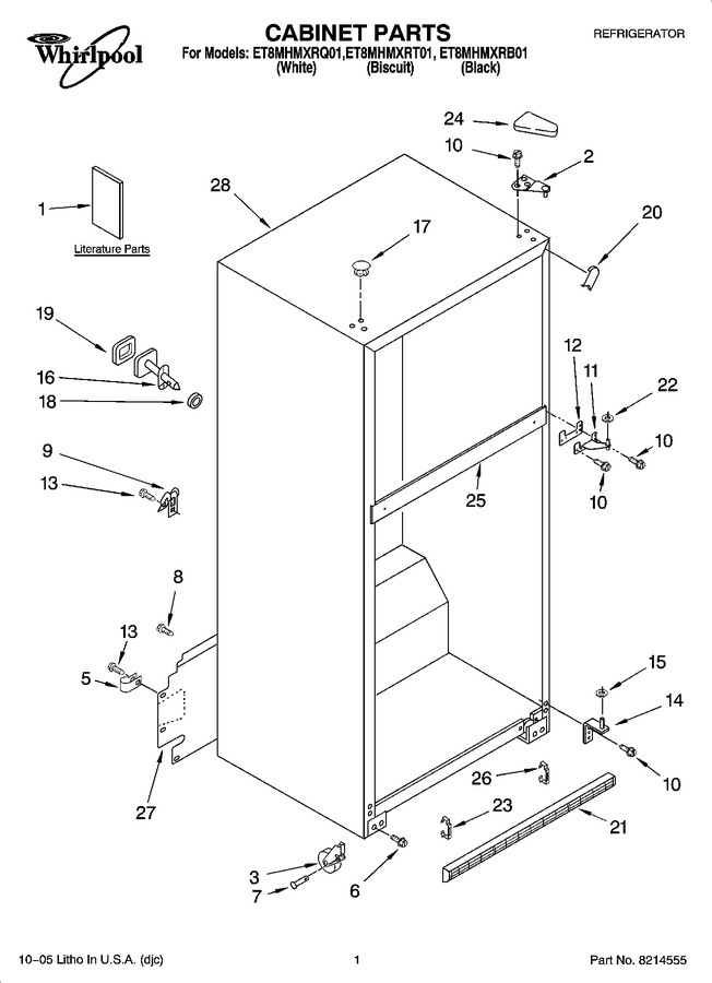Diagram for ET8MHMXRT01