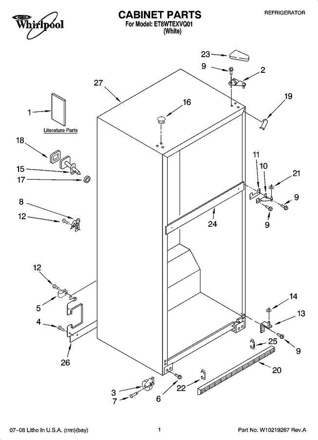 Diagram for ET8WTEXVQ01