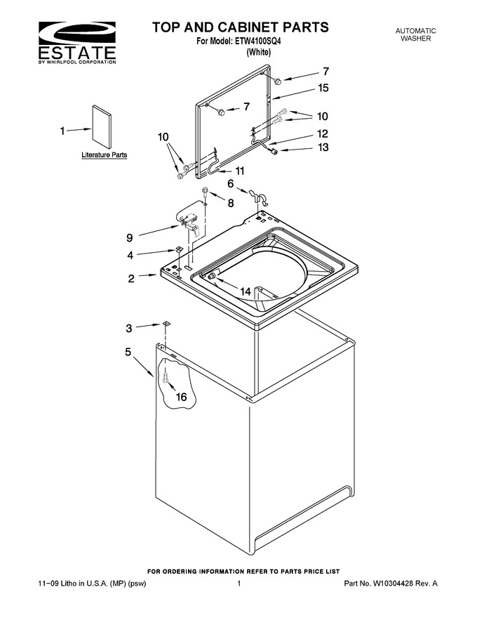 Diagram for ETW4100SQ4