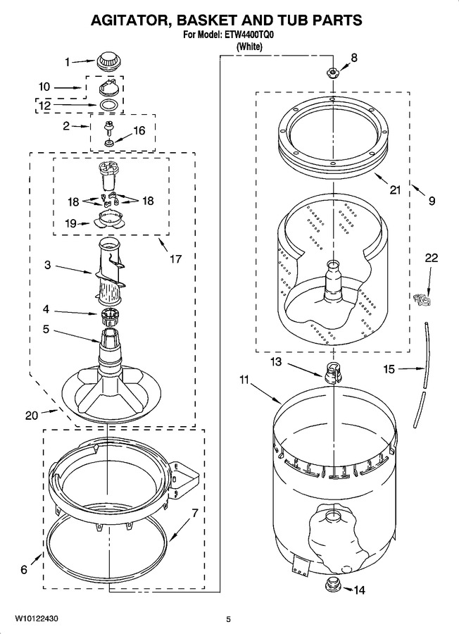 Diagram for ETW4400TQ0