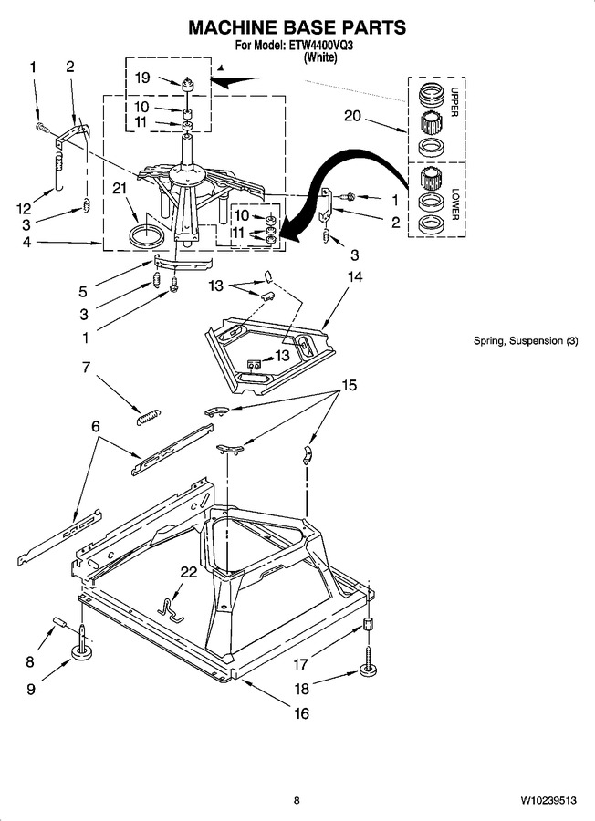 Diagram for ETW4400VQ3