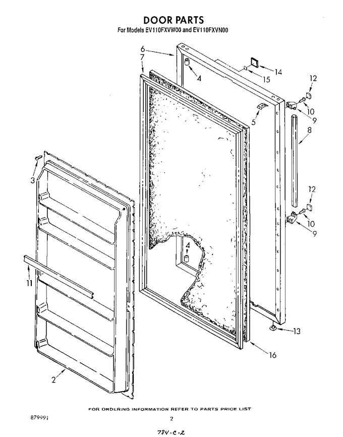 Diagram for EV110FXVN00