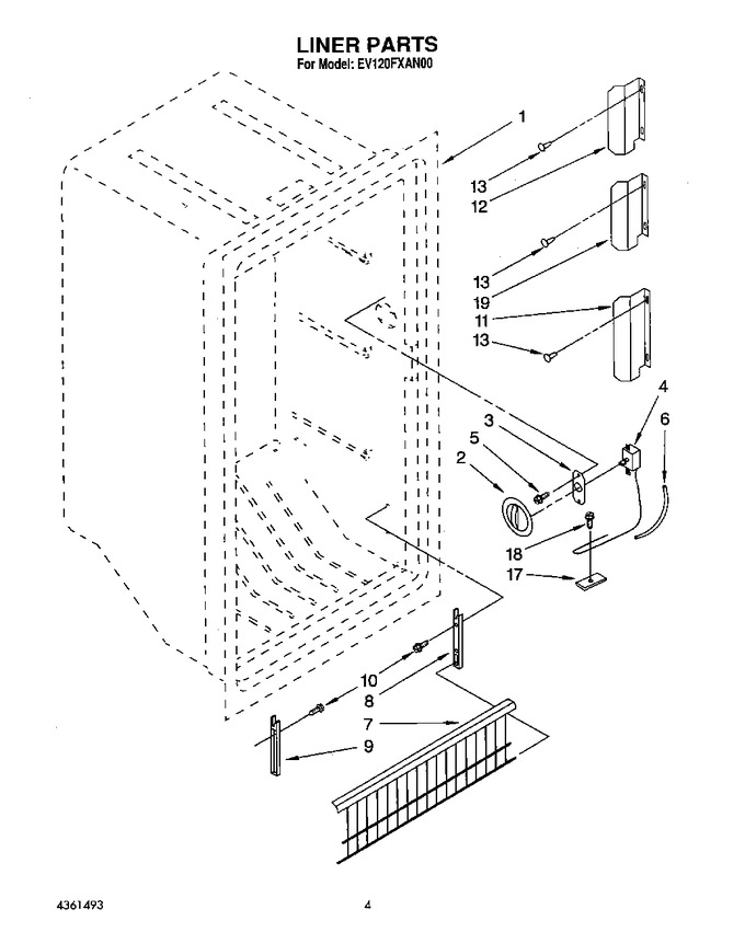 Diagram for EV120FXAN00