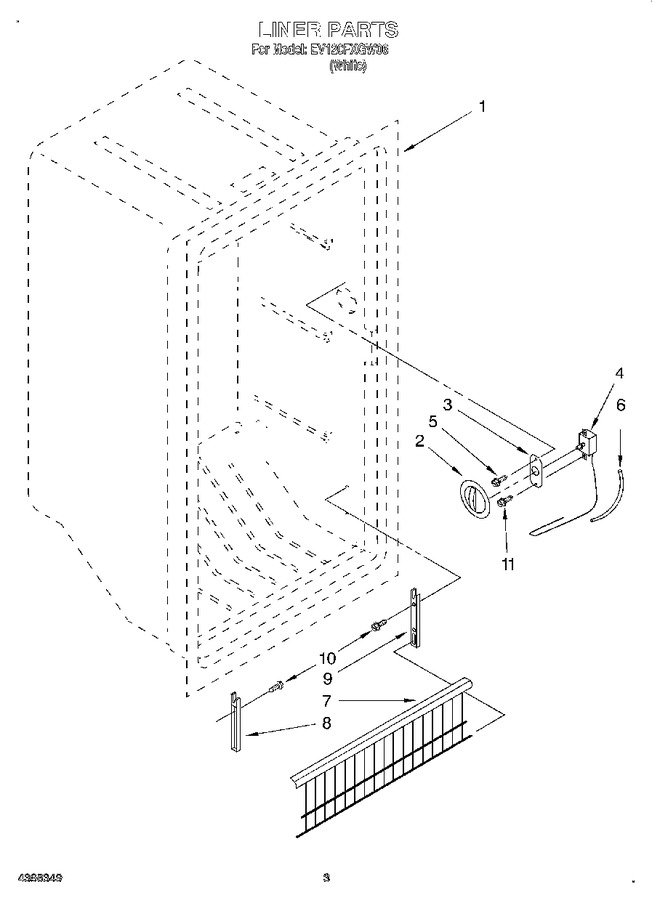 Diagram for EV120FXGW06