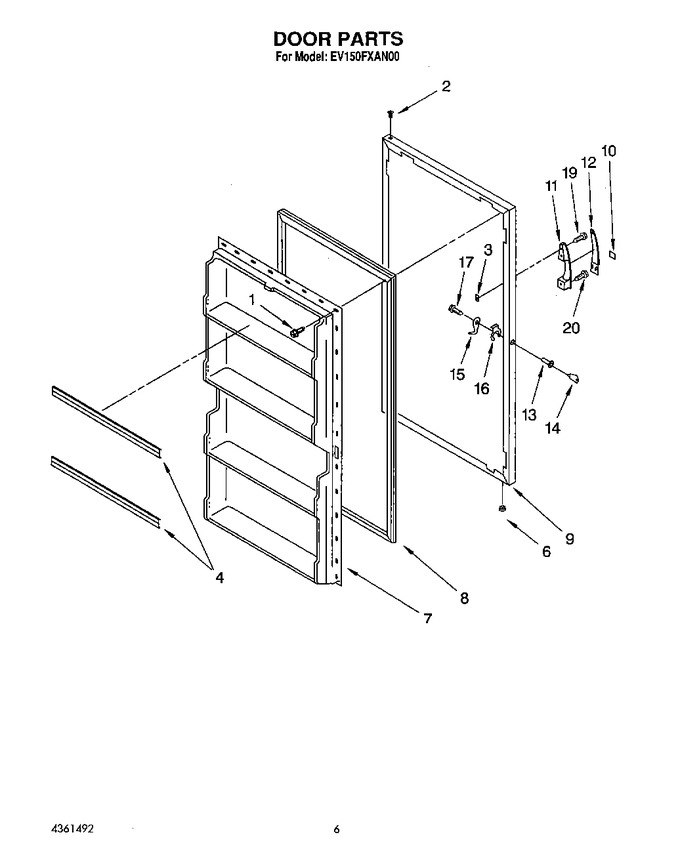 Diagram for EV150FXAN00