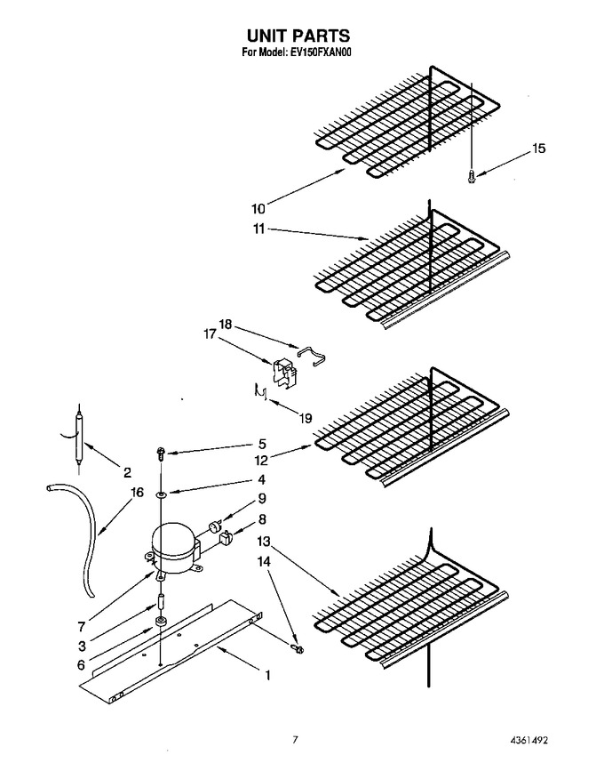 Diagram for EV150FXAN00