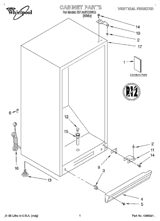 Diagram for EV150FXGW02