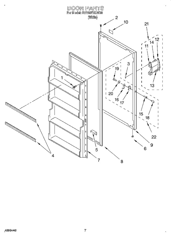 Diagram for EV150FXGW08