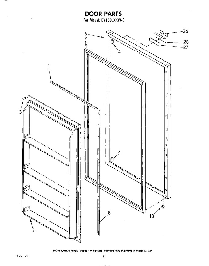 Diagram for EV150LXKW0