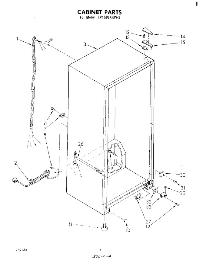 Diagram for EV150LXKW2