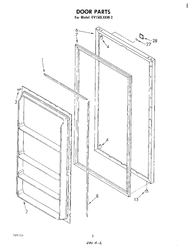 Diagram for EV150LXKW2