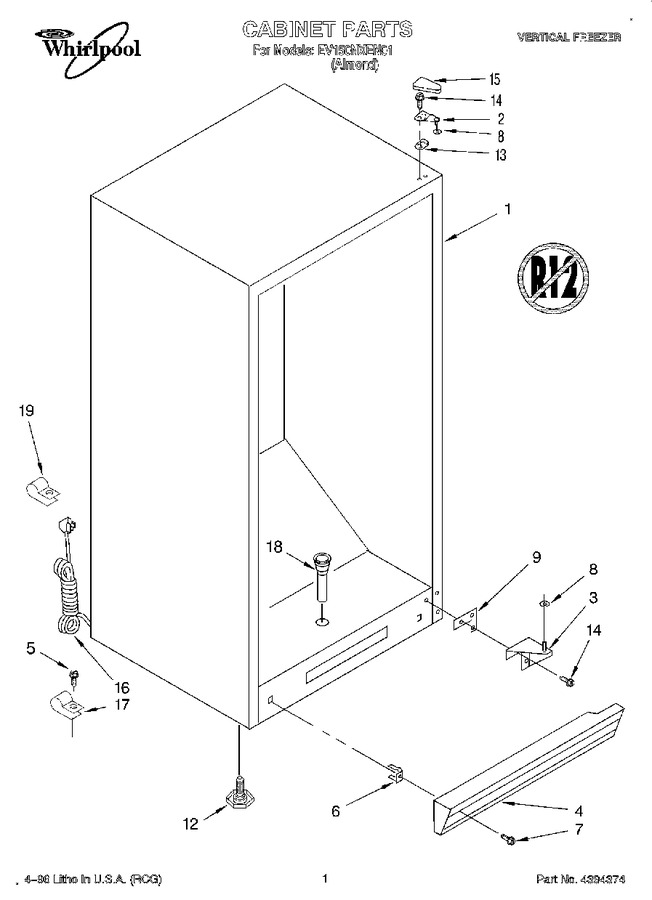 Diagram for EV150NXEN01