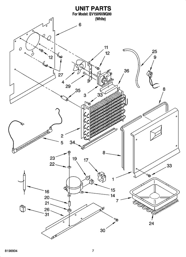 Diagram for EV150NXMQ00