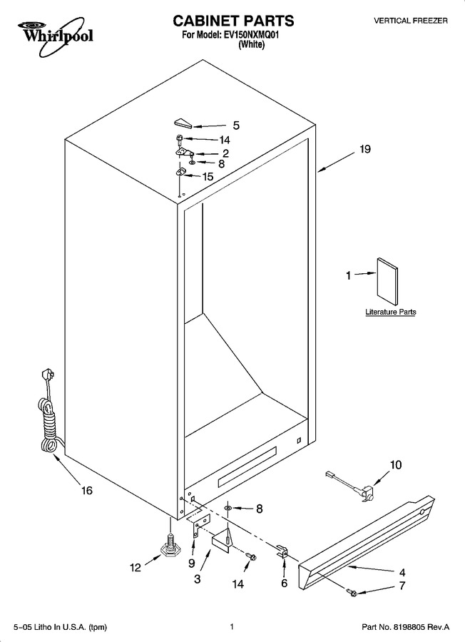 Diagram for EV150NXMQ01