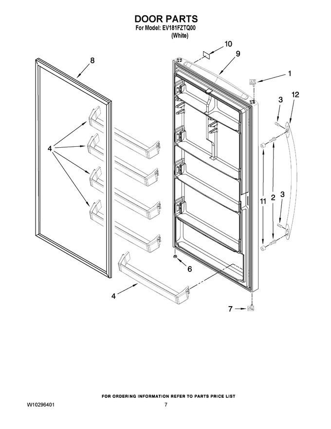Diagram for EV181FZTQ00
