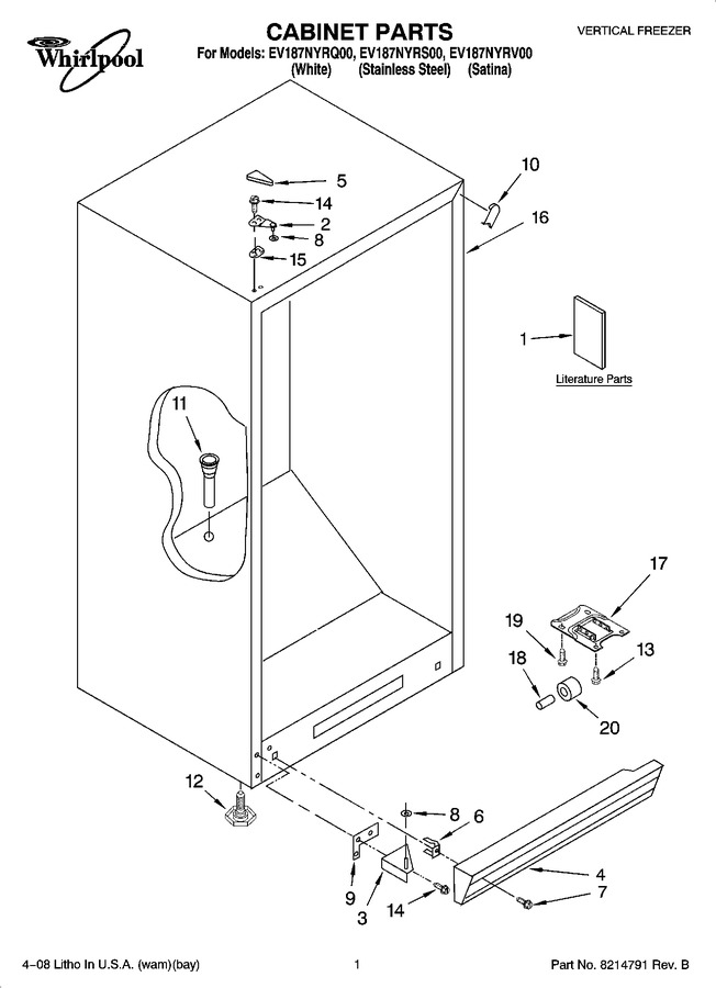 Diagram for EV187NYRV00