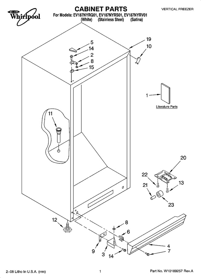 Diagram for EV187NYRS01