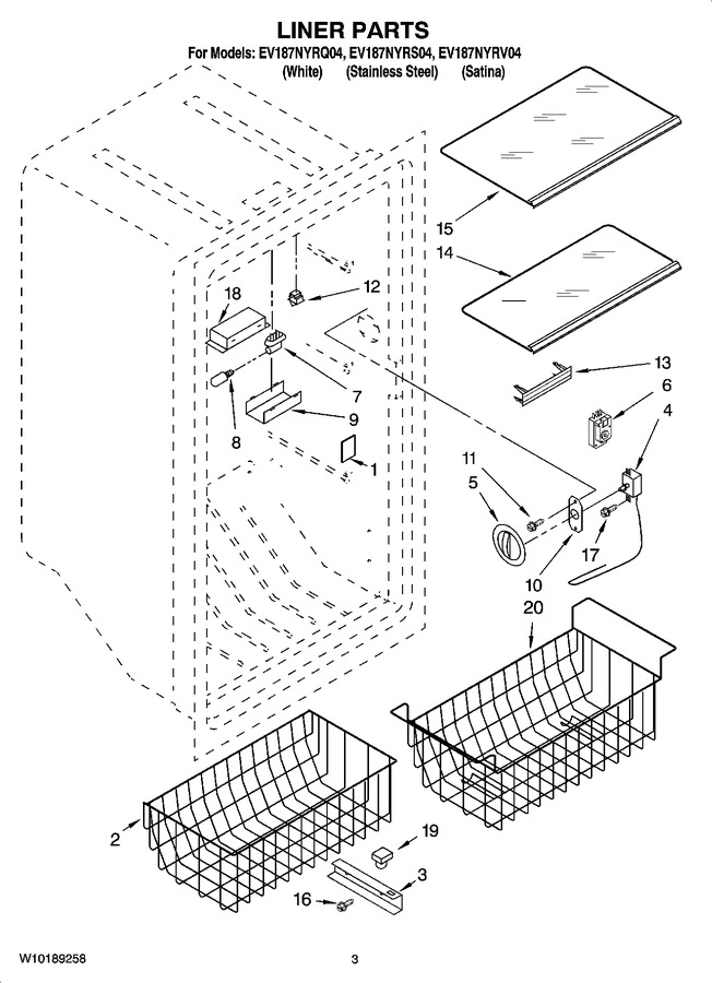 Diagram for EV187NYRQ04