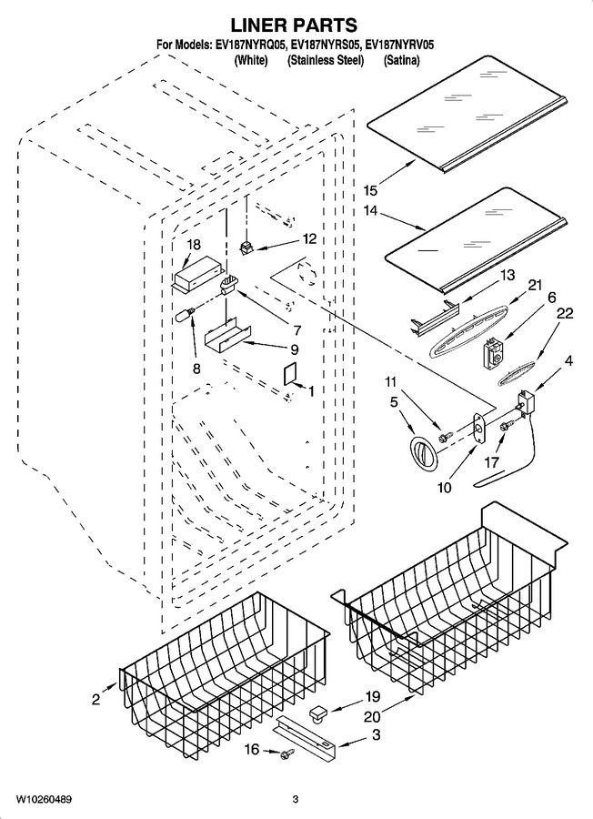 Diagram for EV187NYRV05