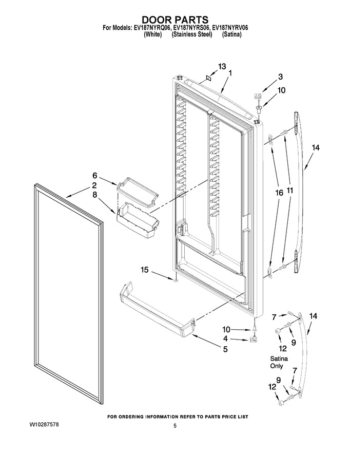Diagram for EV187NYRS06