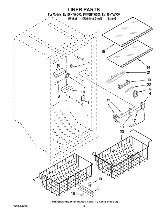 Diagram for EV188NYWV00