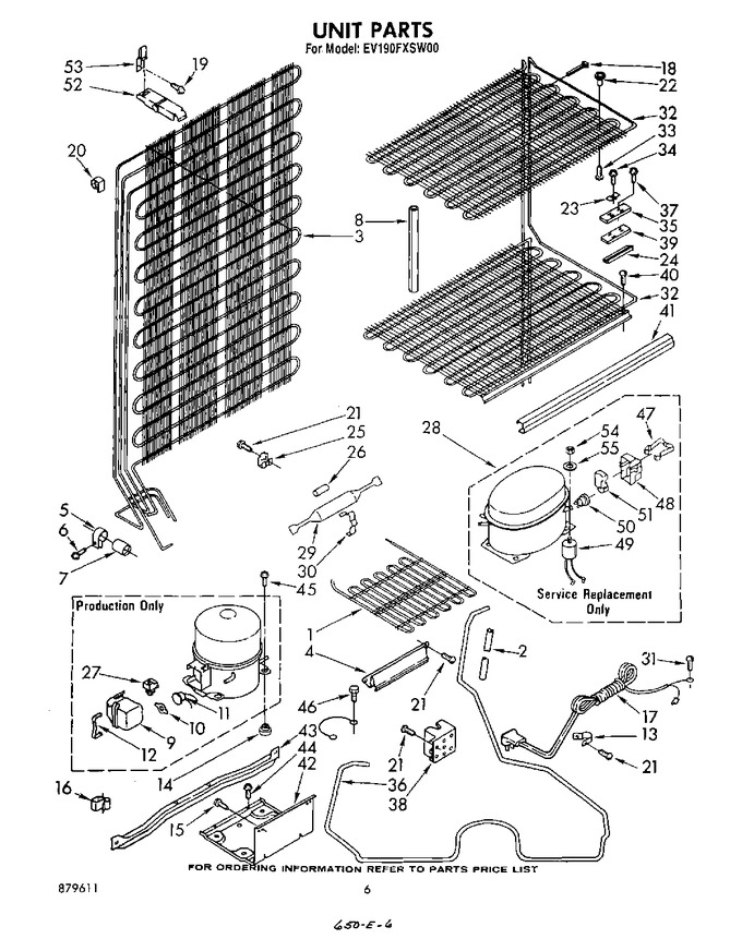 Diagram for EV190FXSW00