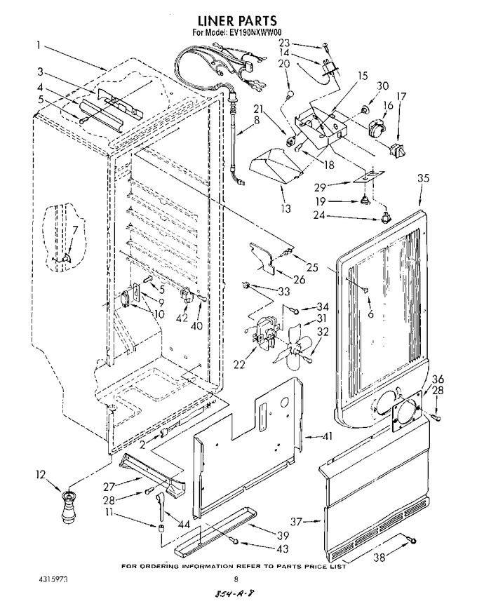 Diagram for EV190NXWN00