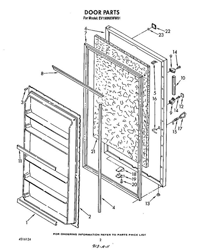 Diagram for EV190NXWW01