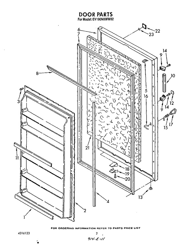Diagram for EV190NXWW02