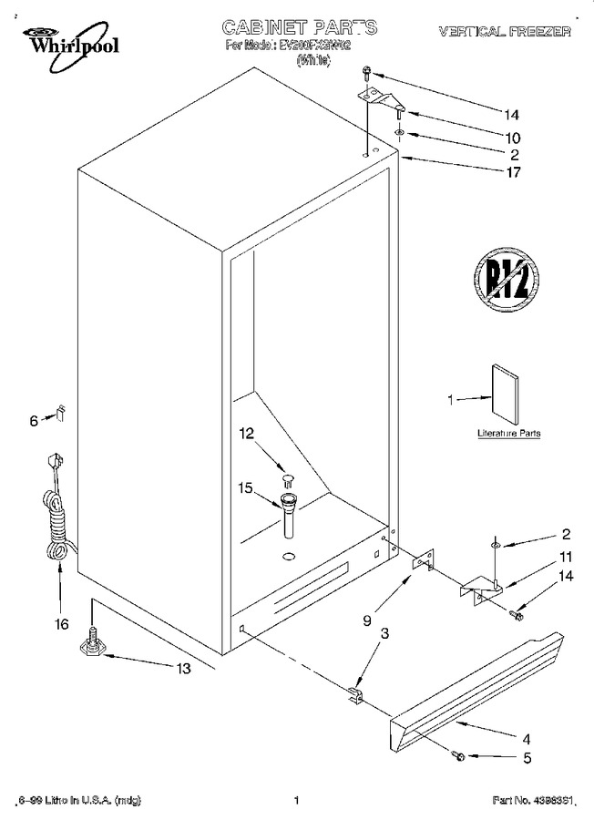 Diagram for EV200FXGW02