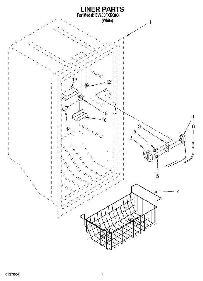Diagram for EV200FXKQ03