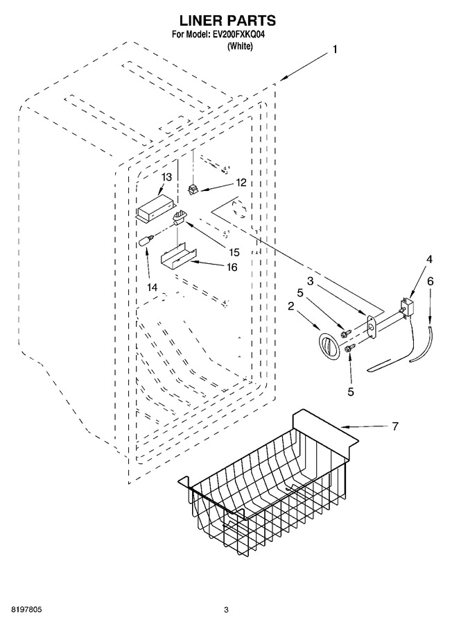 Diagram for EV200FXKQ04