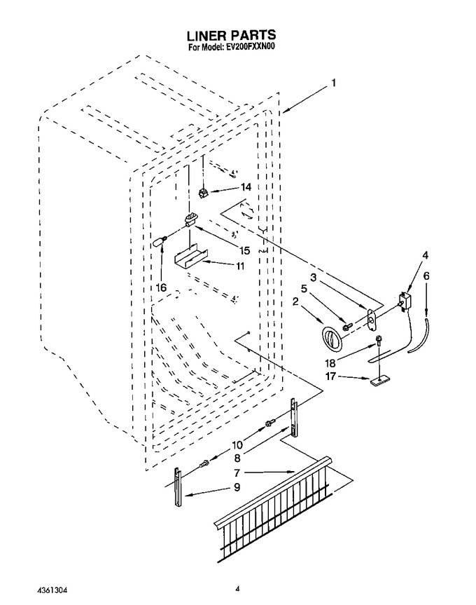 Diagram for EV200FXXN00
