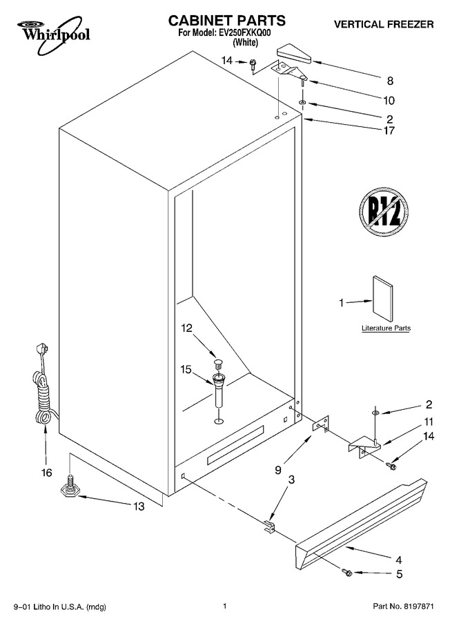 Diagram for EV250FXKQ00